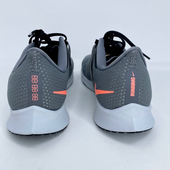 Nike Zoom Rival Fly Grey With Pink Swoosh - Picture 3 of 8